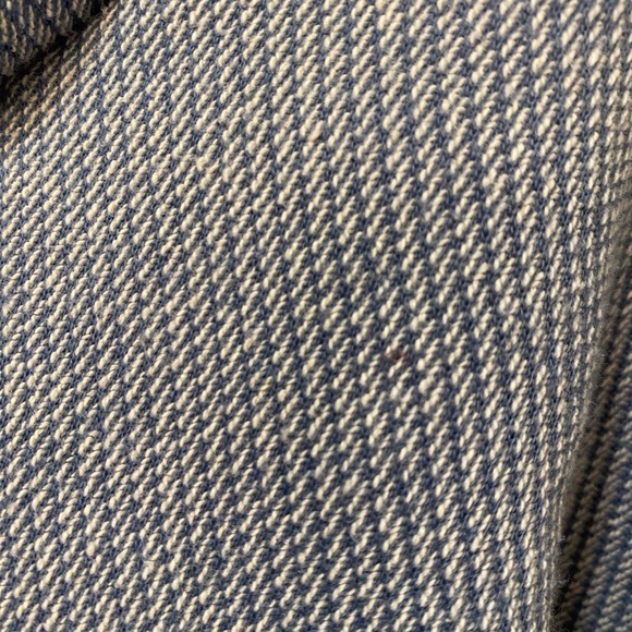 Preppy Old Money Men's Pullover with Tan Elbow Patches - Picture 3 of 9